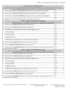 SF 311 Form – Agency Security Classification Management Program Data ...